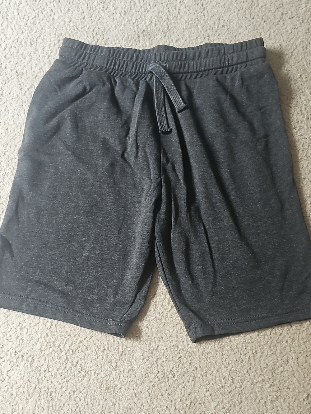 H&M Dark Gray Knit Drawstring Shorts